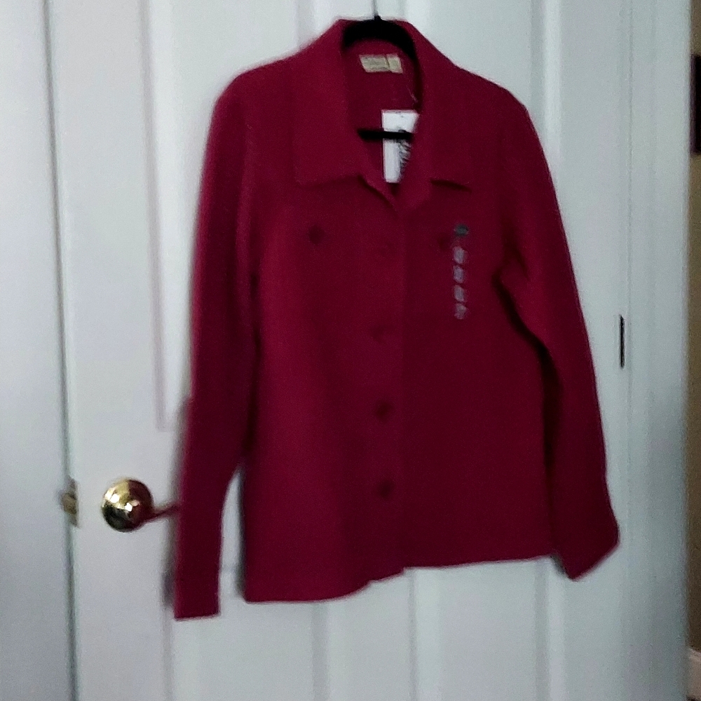 NWT Cabela's Raspberry Waffle Jacket - Picture 2 of 13